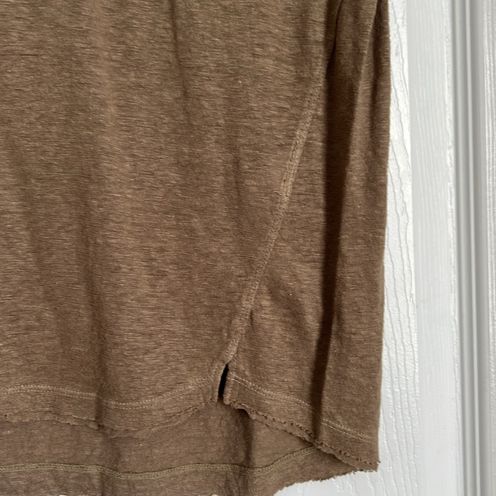 NWT Frame Easy True Linen Short Sleeve Tee - Picture 5 of 6